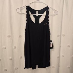 Under Armour Women's Black Racerback Tank Top Nwt Size Xs
